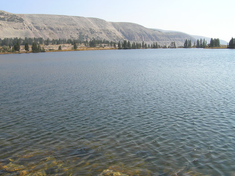 Western shore of Shaler Lake looking east (09-18-2012)