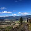 View of the Williams Valley from the Chinese Wall.