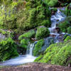 The rocky creek running from Far Country Falls.