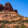 Bell Rock from the canyon to the east.