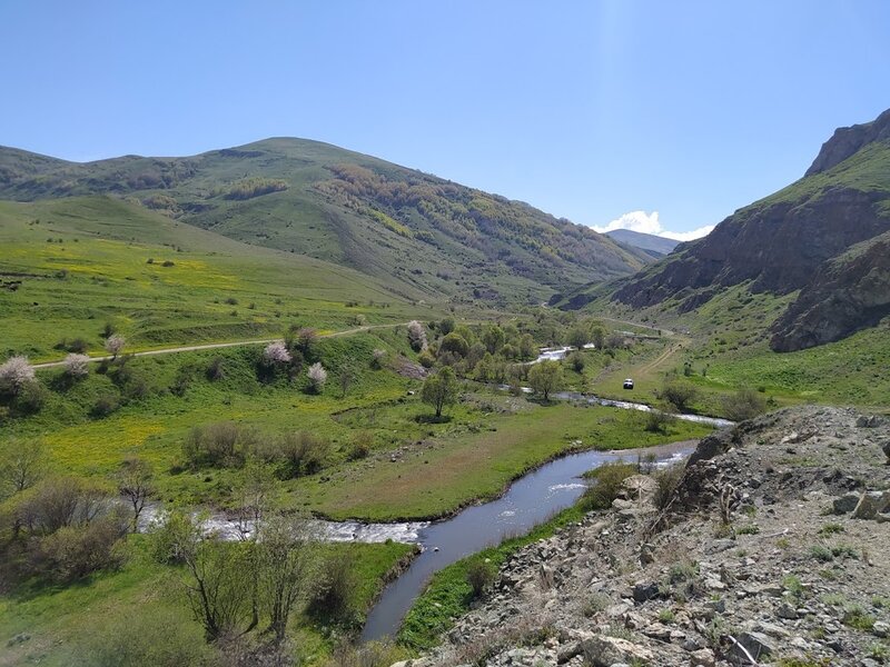 Chichkan river valley