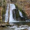 Waterfall in April - no other people around.