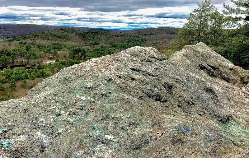 Black Rock from the top.