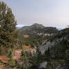 View northeast from Angell Pass towards Van Patten Butte (9-30-2020).