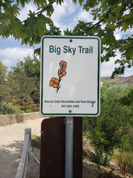 Big sky trailhead