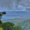 View of Kahului/Paia from trail (cloudy day)