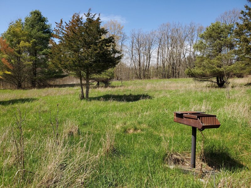 Abandoned campsite