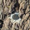 Geological marker at Vulture Peak