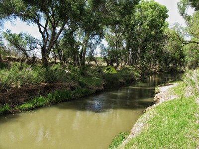 San Pedro only River flowing north from Mexico into Arizona.