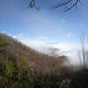 Overlook view of Blue Ridge Mountains looking North.