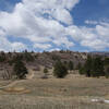 Triple Treat Trail in Ute Valley Park viewed from the Vindicator Trailhead