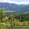 Vista View of Carson Iceberg Wilderness from High Route Trail.