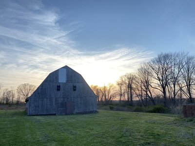 Barn at the trailhead