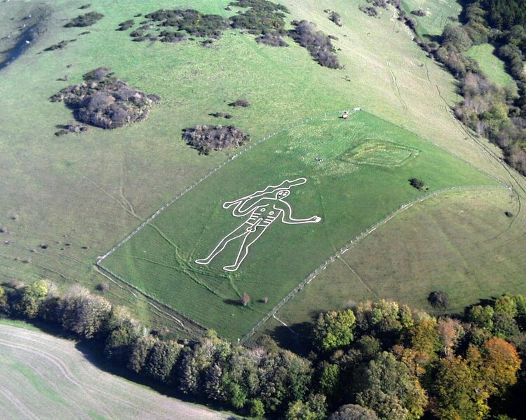 The Cerne Abbas Giant" by Pete Harlow