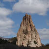 Gray Rock viewed from the South Garden Parking Lot (P10) at the Garden of the Gods.