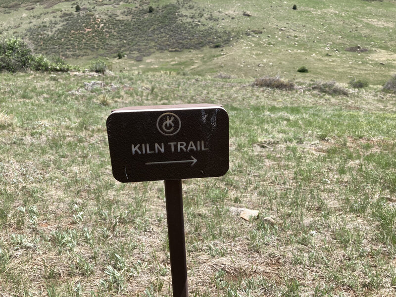 Kiln bisects from Hogback for a quick lunch 2 mile loop.