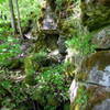 Cliffs in the stairs of Mono Cliffs.