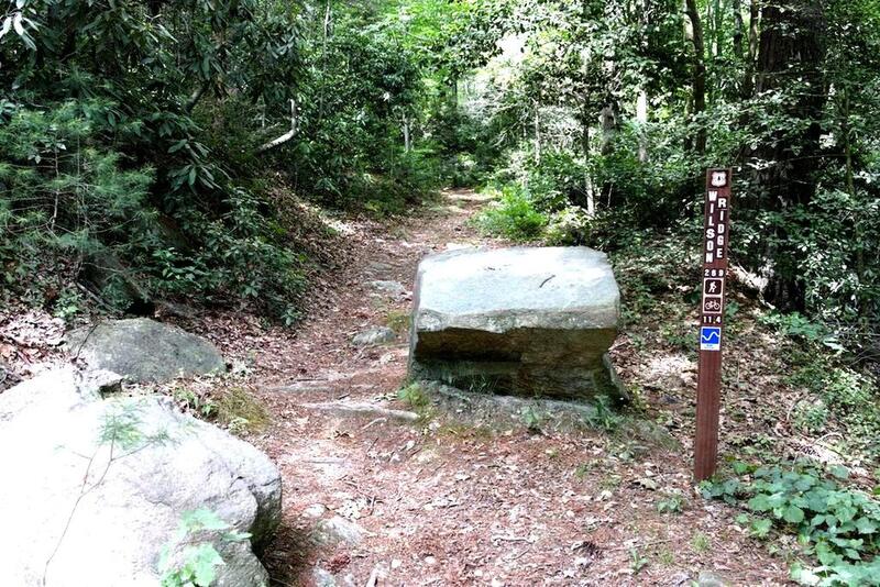 Entrance at south end of the trail.