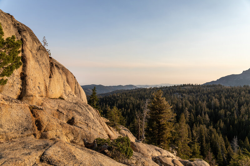 Sunrise over Ebbetts Pass