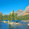 Morning view of Green Lake in early summer.