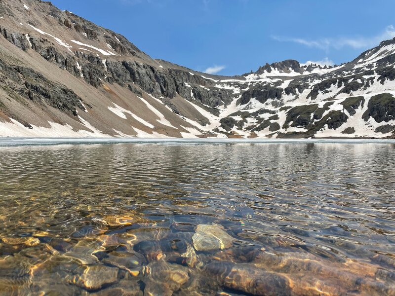 Blue Lake in mid June