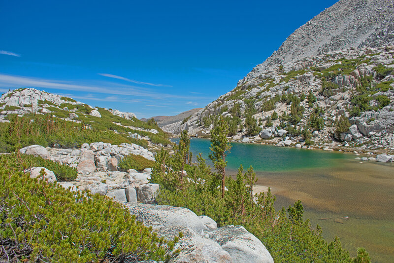 Looking back towards Hilton Lake 7