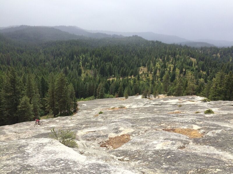 Several sandstone features like this are present throughout the Teanaway.