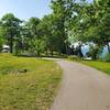 Paved trails at Lake Ontario Park.