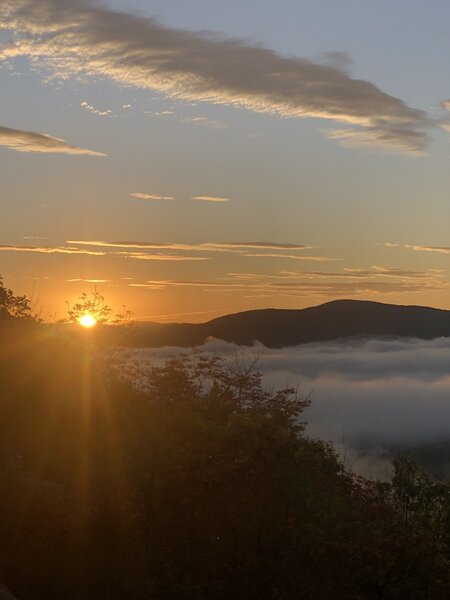 Sunrise on West Rattlesnake