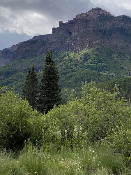 View at end of trail