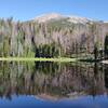 Lily Lake on a clear morning.