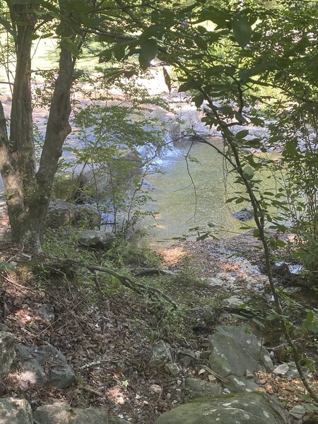 Bottom of the Gulpa Gorge Trail