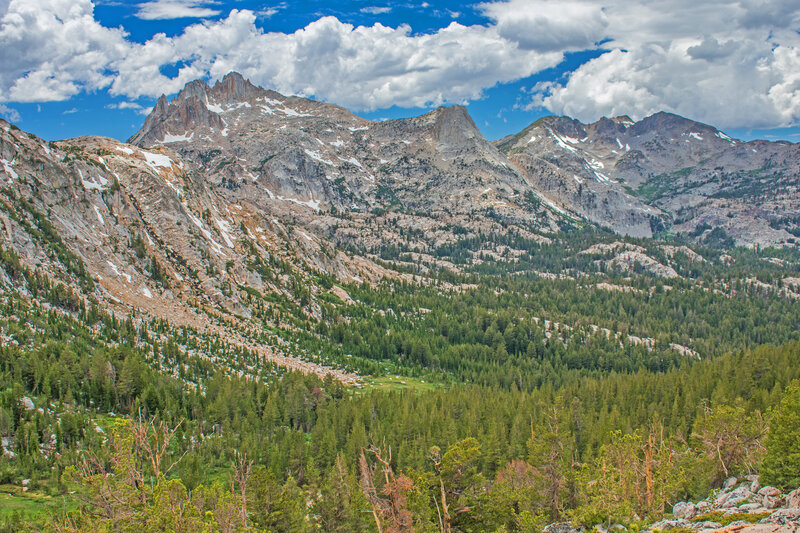 Tower Peak from Kirkwood Pass