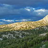 Hawksbeak Peak with Kirkwood Pass on the left.