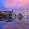 Buena Vista Lake at sunset.