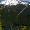 Front porch views of Jefferson over Pamelia Lake from the Grizzly Peak Ridge.