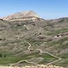 View from Delano Peak Trail.