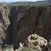 The view at the end of the Devils Lookout Trail.  You get great views down into the valley.