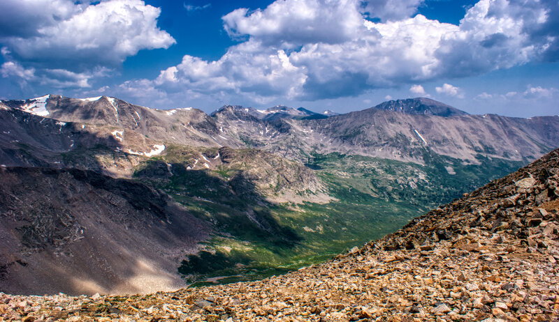 A view from the saddle.