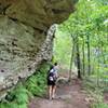 Rock Overhand and Fern Laced Trail