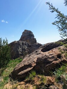 Outcroppings along Unconformity Trail.