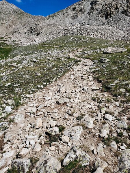 Some trail getting closer to Harvard.