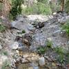 The creek right below the falls.