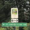 Cougar climb sign