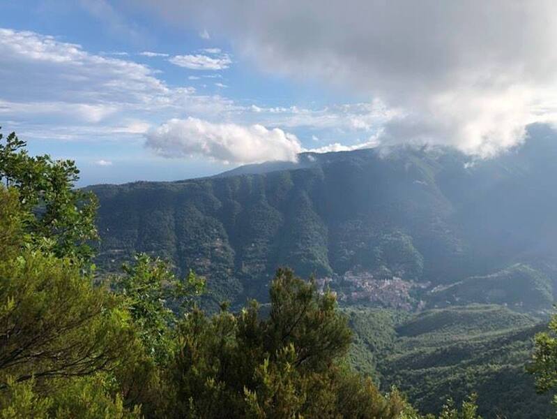 Ceriana seen from Monte Merlo