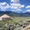 Yurt located at Twin Lakes.