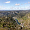 The bottom of New Melones Dam.