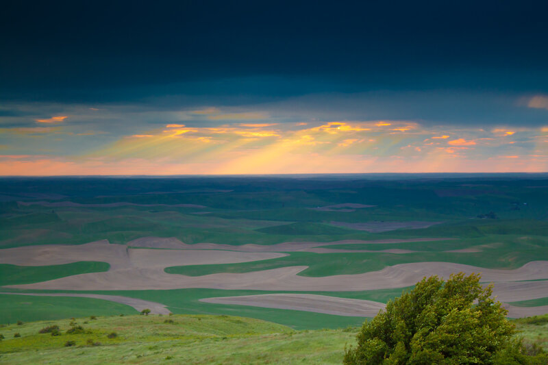 Sunset from Steptoe Butte