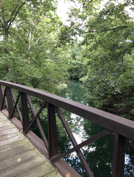 Bridge near Lake Post.