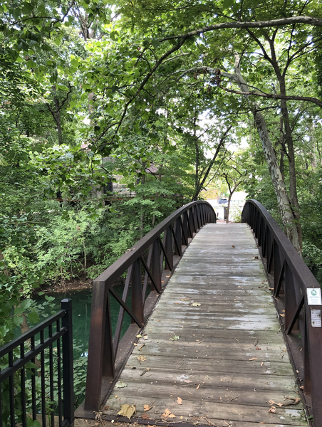 Bridge near Lake Post.